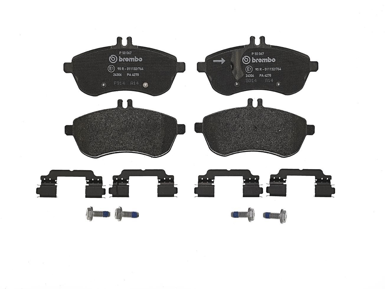 Brembo Front Brake Pads P50067 — image 7