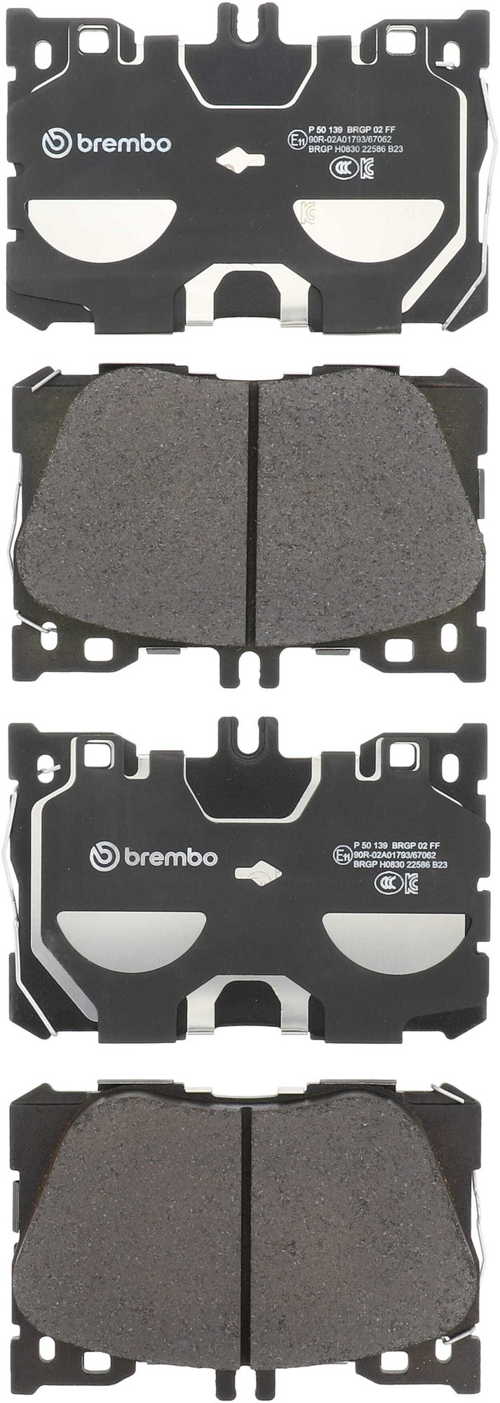 Brembo Front Brake Pads P50139 — image 6