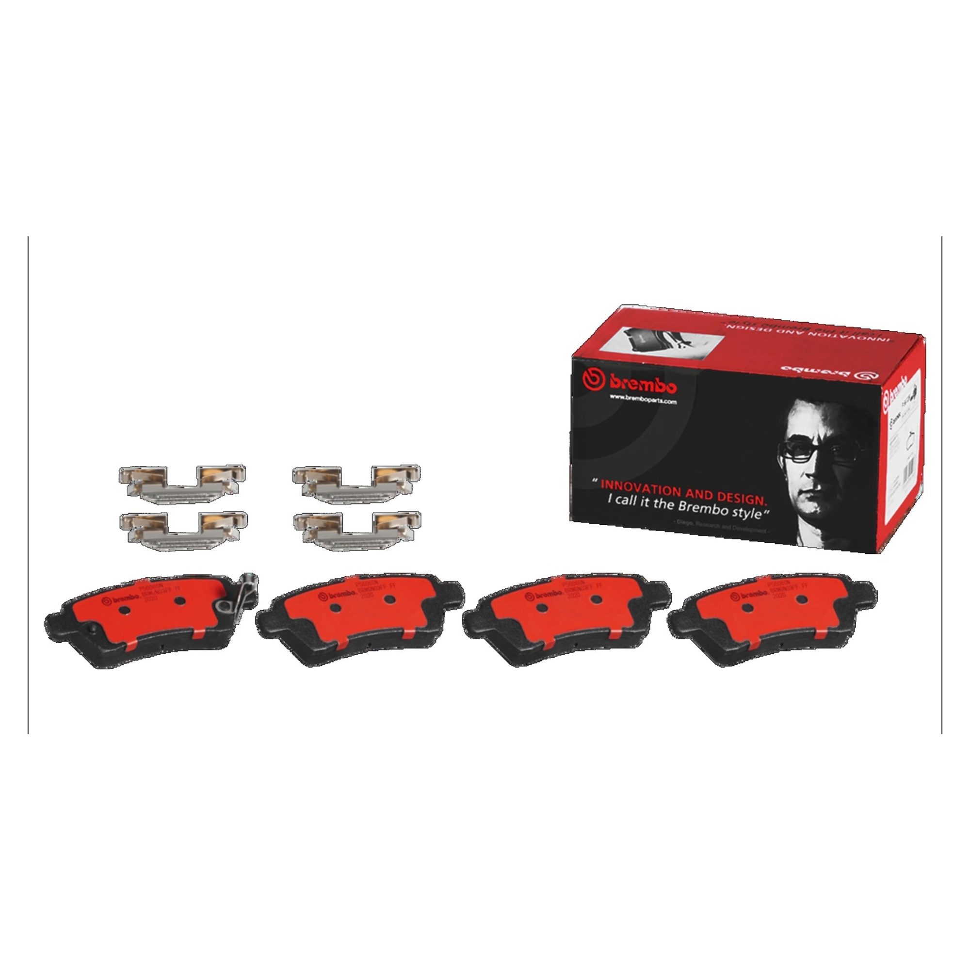 Brembo Rear Ceramic Brake Pads P56060N — image 5