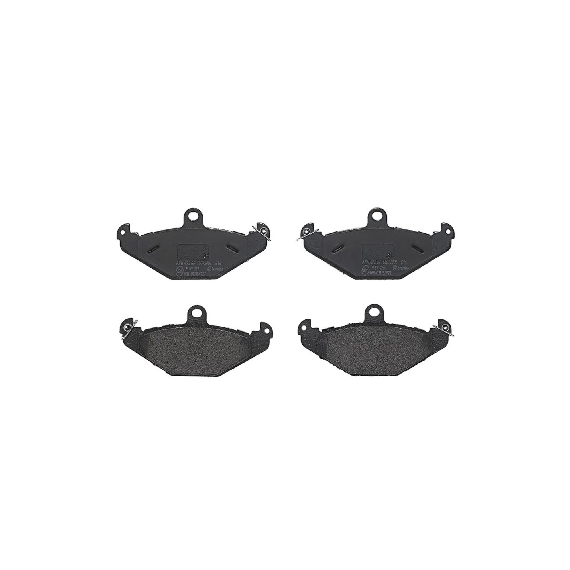 Brembo Rear Brake Pads P59026 — image 2
