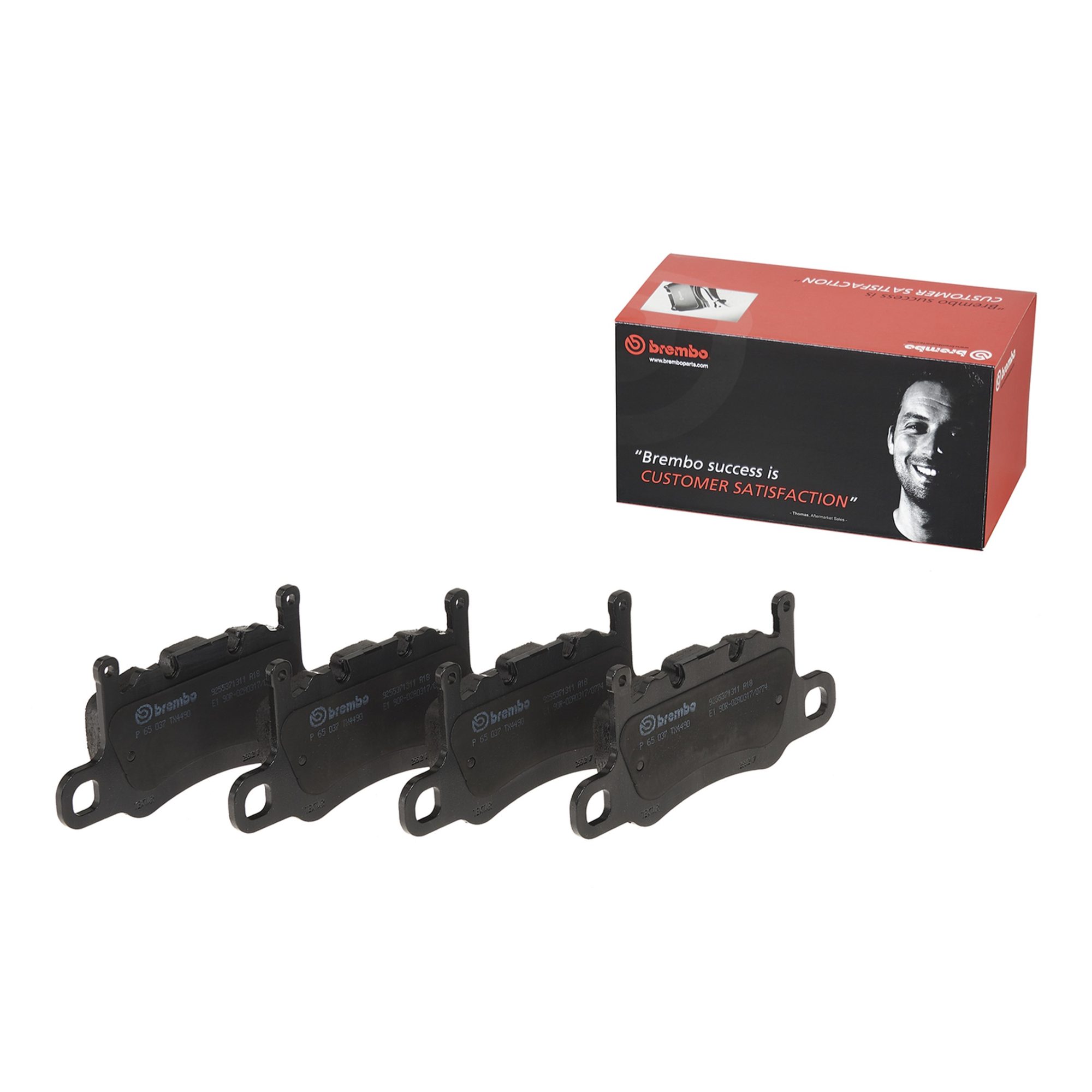 Brembo Rear Brake Pads P65037 — image 2