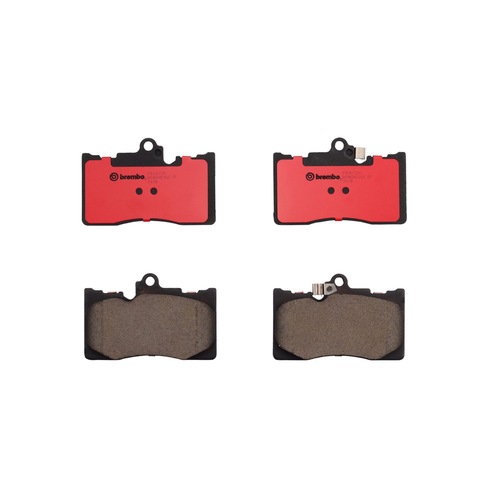 Brembo Front Ceramic Brake Pads P83072N — image 6