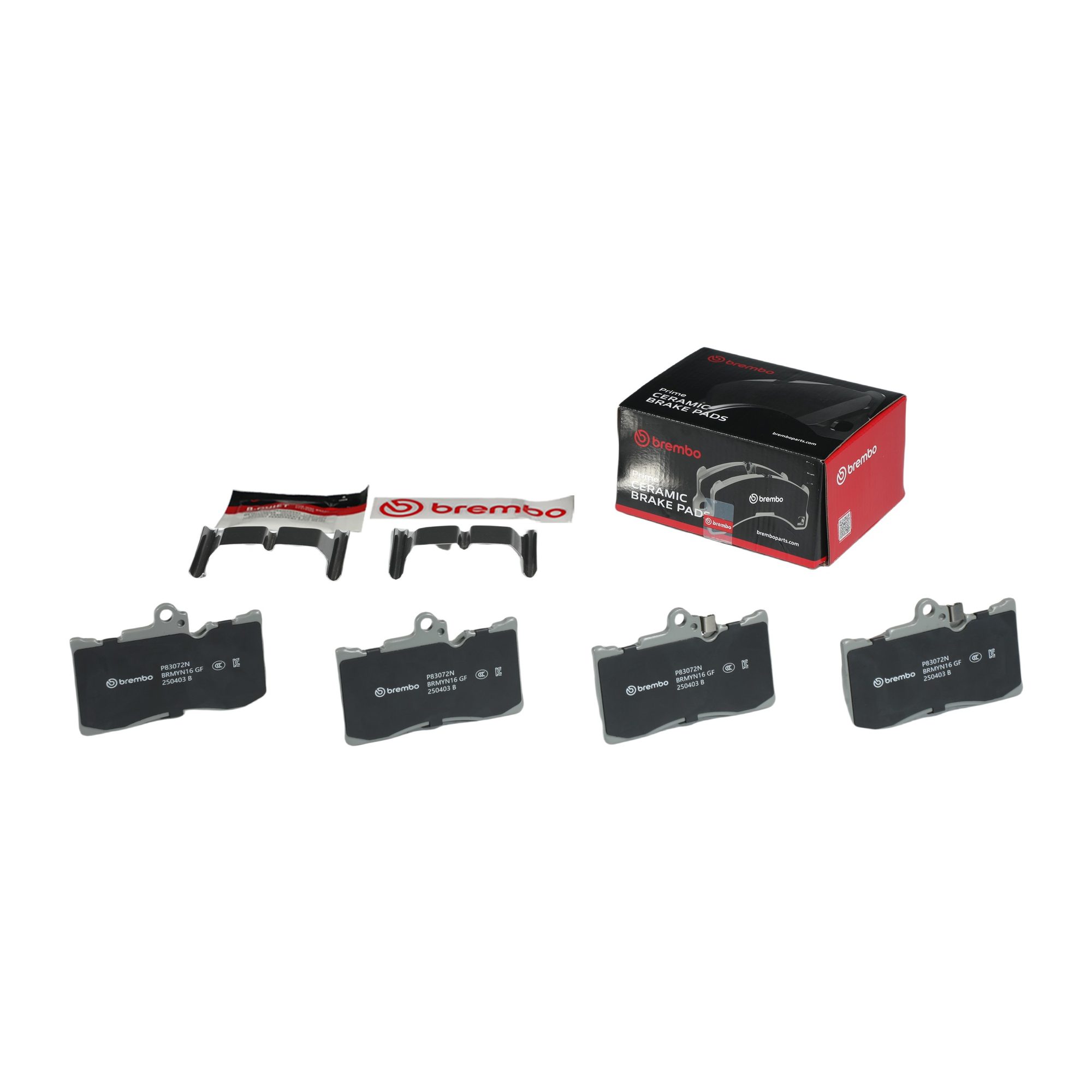 Brembo Front Ceramic Brake Pads P83072N — image 8