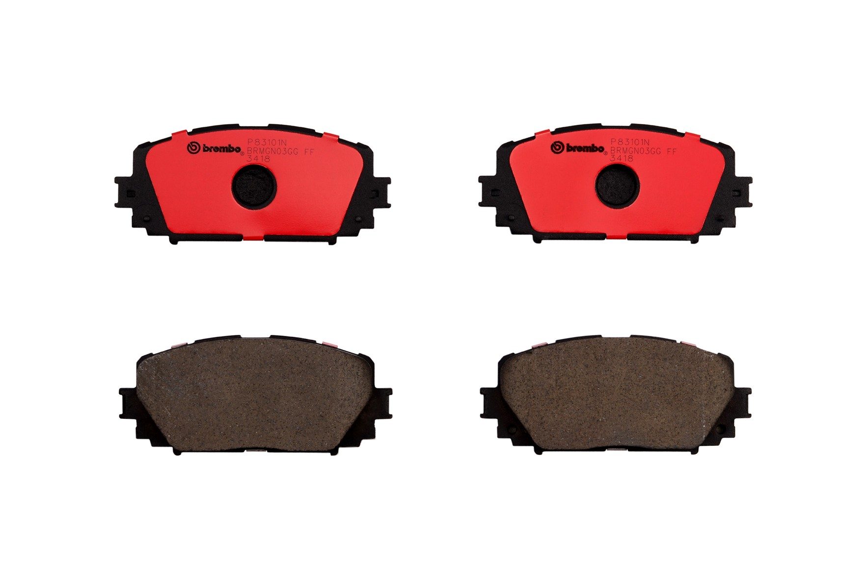 Brembo Front Ceramic Brake Pads P83101N — image 5