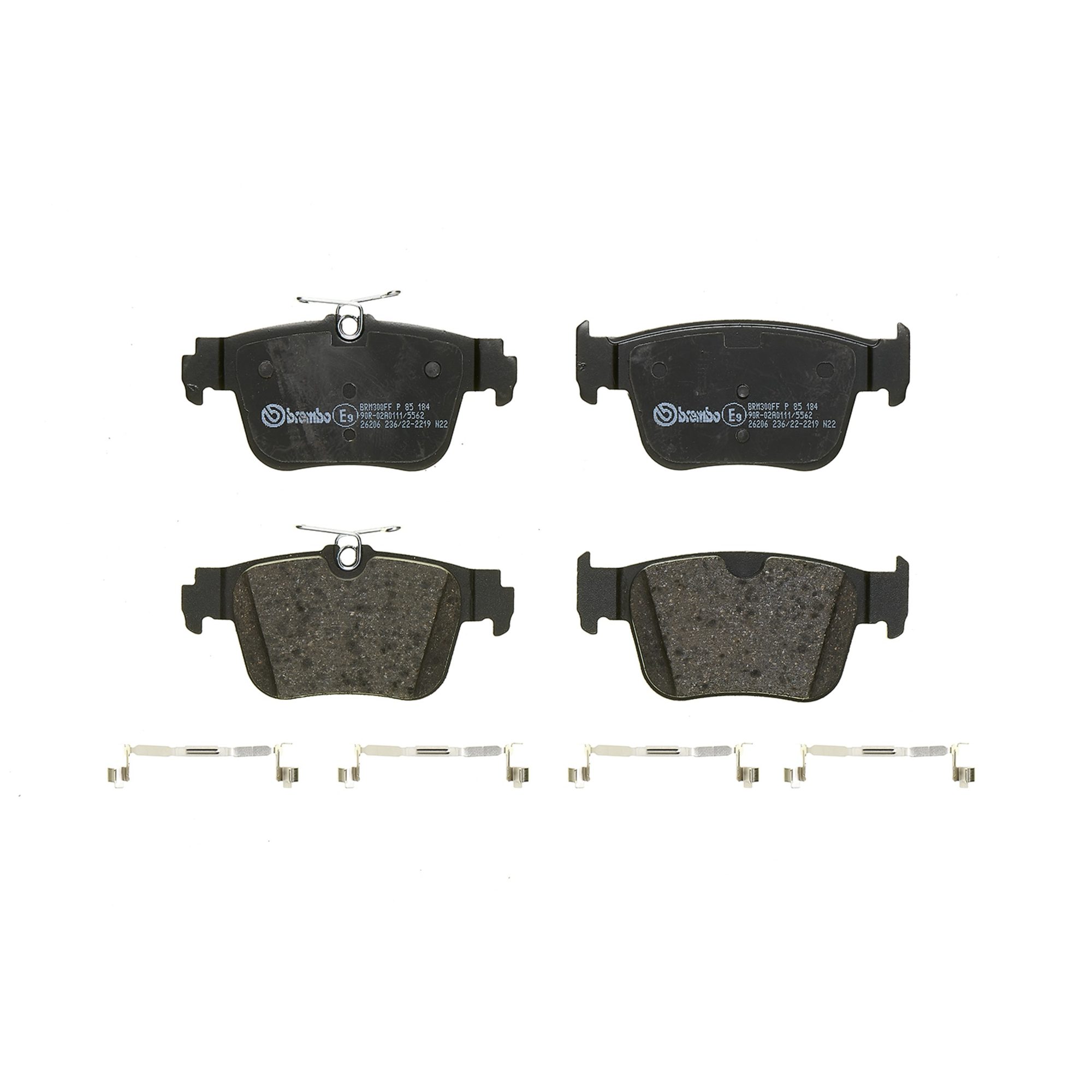 Brembo Rear Brake Pads P85184 — image 3