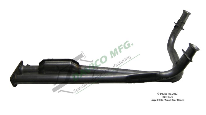 Davico Mfg CARB-Compliant Direct-Fit Catalytic Converter 104163 — image 3