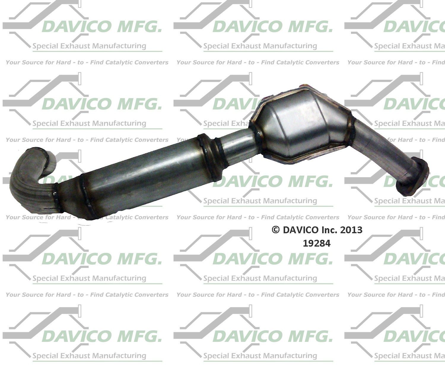 Davico Mfg CARB-Compliant Direct-Fit Catalytic Converter 125498
