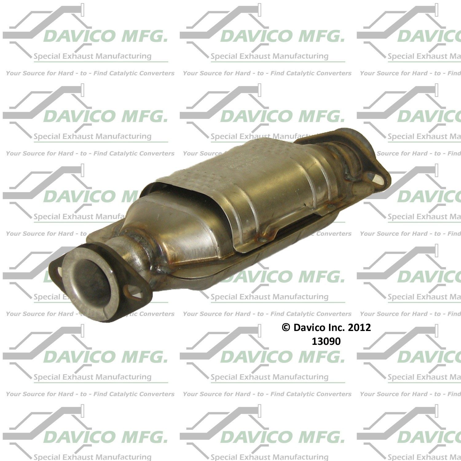 Davico Mfg EPA Direct-Fit Catalytic Converter 13090 — image 3