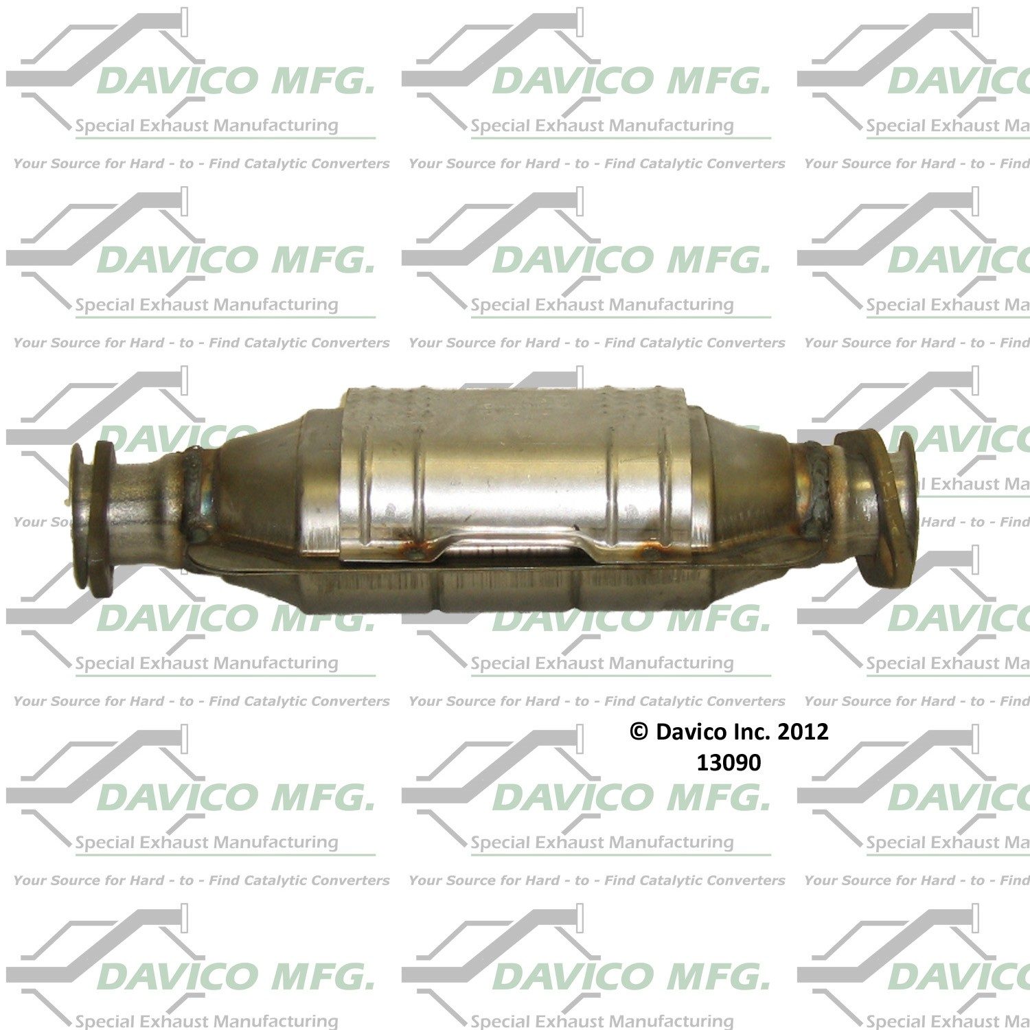 Davico Mfg EPA Direct-Fit Catalytic Converter 13090 — image 2