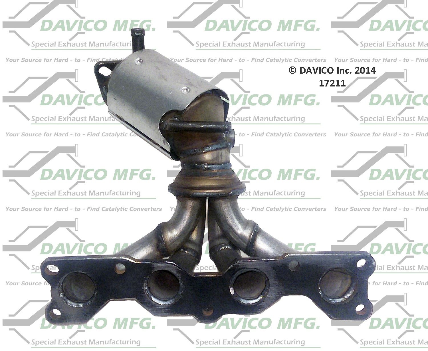 Davico Mfg EPA Direct-Fit Catalytic Converter 17211 — image 4