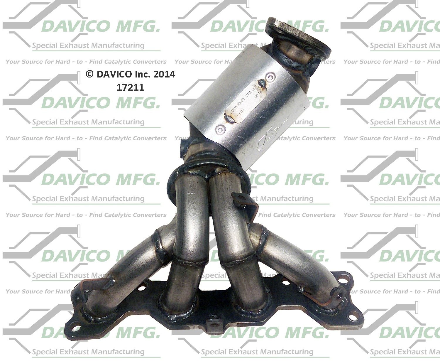 Davico Mfg EPA Direct-Fit Catalytic Converter 17211 — image 2
