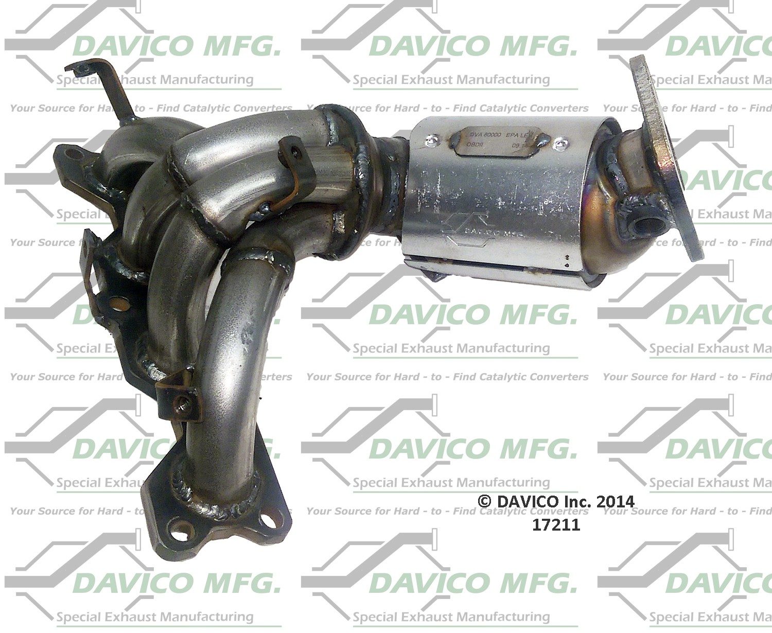 Davico Mfg EPA Direct-Fit Catalytic Converter 17211 — image 5