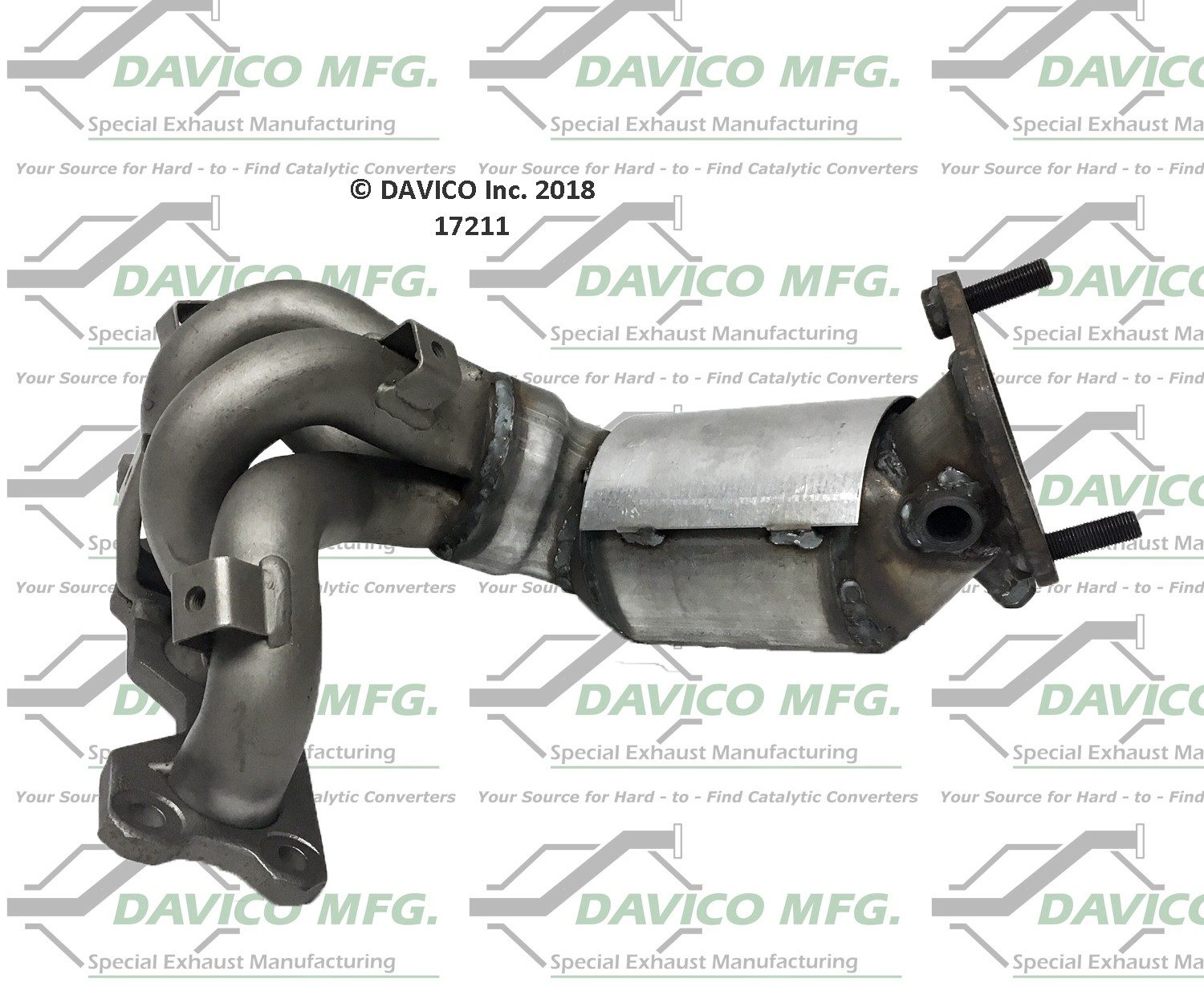 Davico Mfg EPA Direct-Fit Catalytic Converter 17211 — image 3