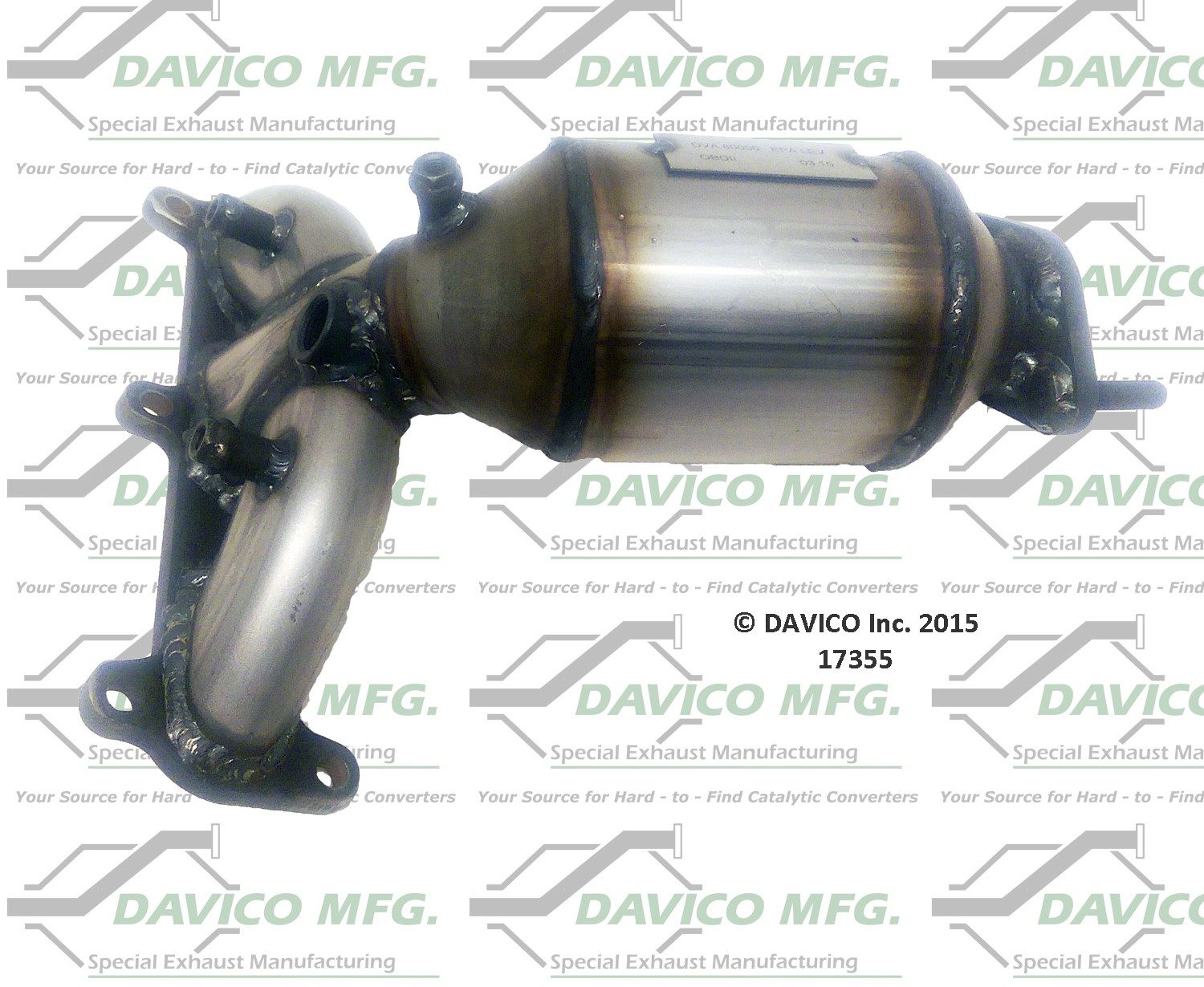 Davico Mfg EPA Direct-Fit Catalytic Converter 17355