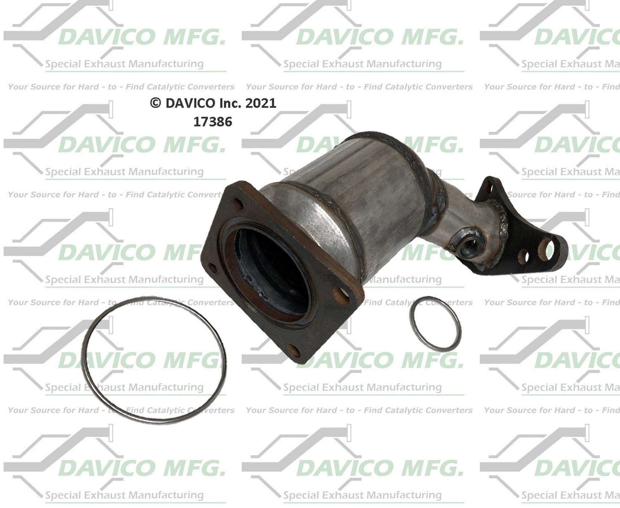 Davico Mfg EPA Direct-Fit Catalytic Converter 17386 — image 2