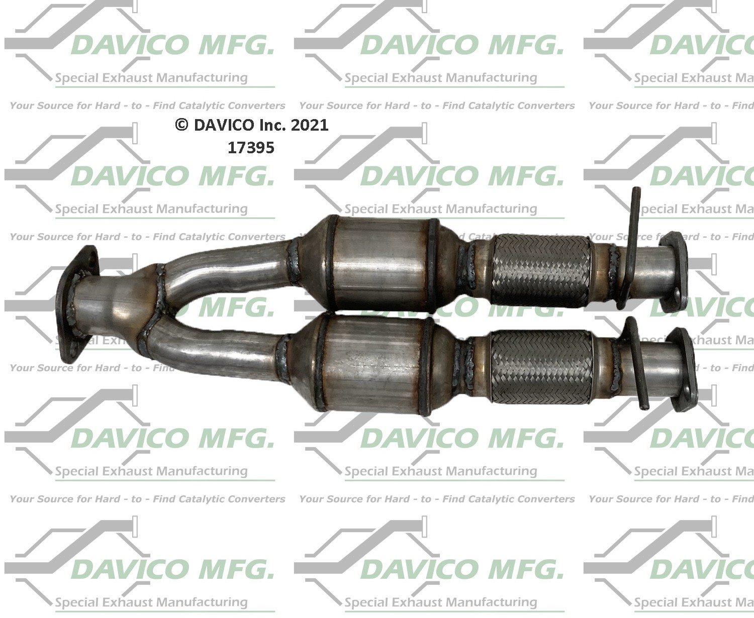 Davico Mfg EPA Direct-Fit Catalytic Converter 17395 — image 3