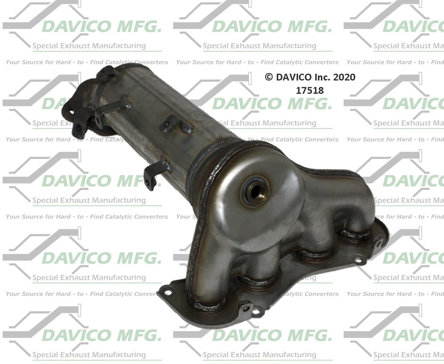 Davico Mfg EPA Direct-Fit Catalytic Converter 17518 — image 3