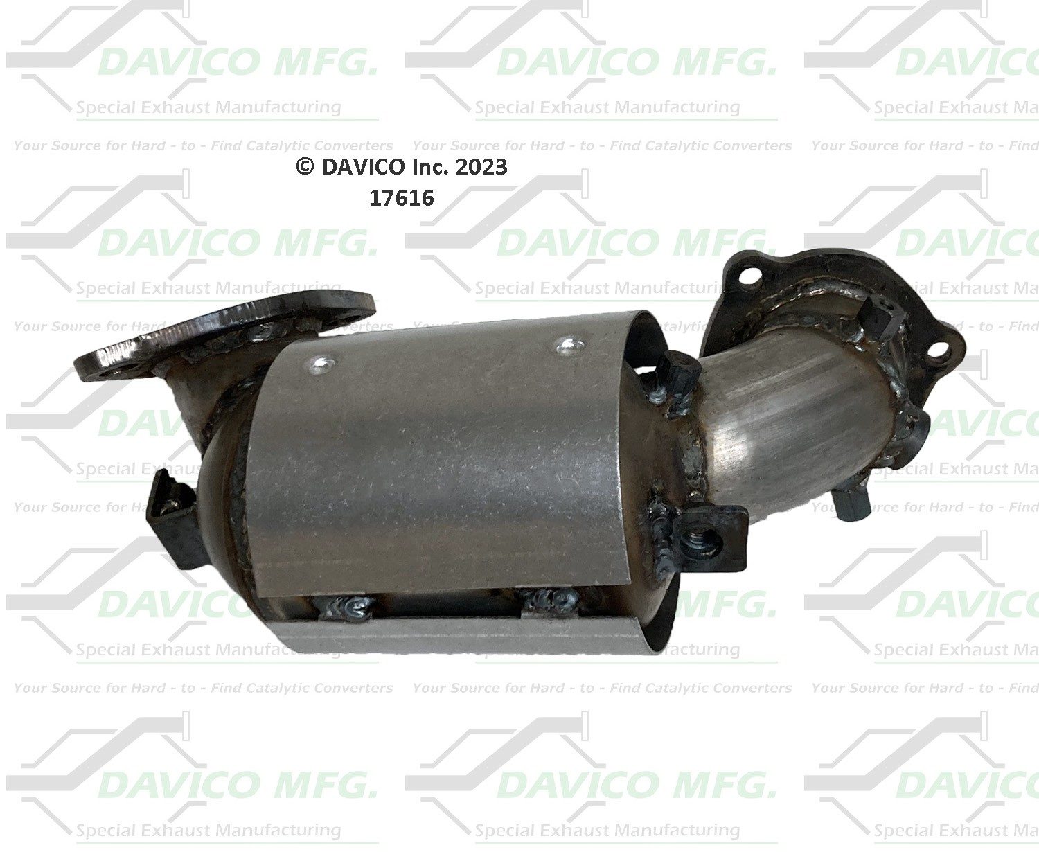 Davico Mfg EPA Direct-Fit Catalytic Converter 17616 — image 3