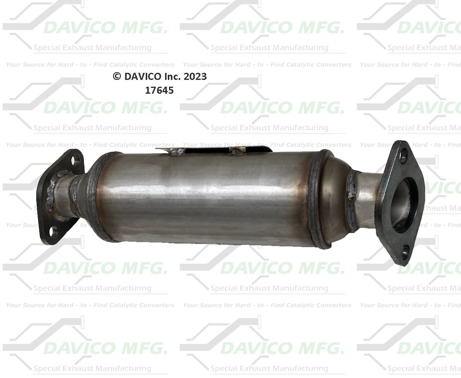 Davico Mfg EPA Direct-Fit Catalytic Converter 17645 — image 2