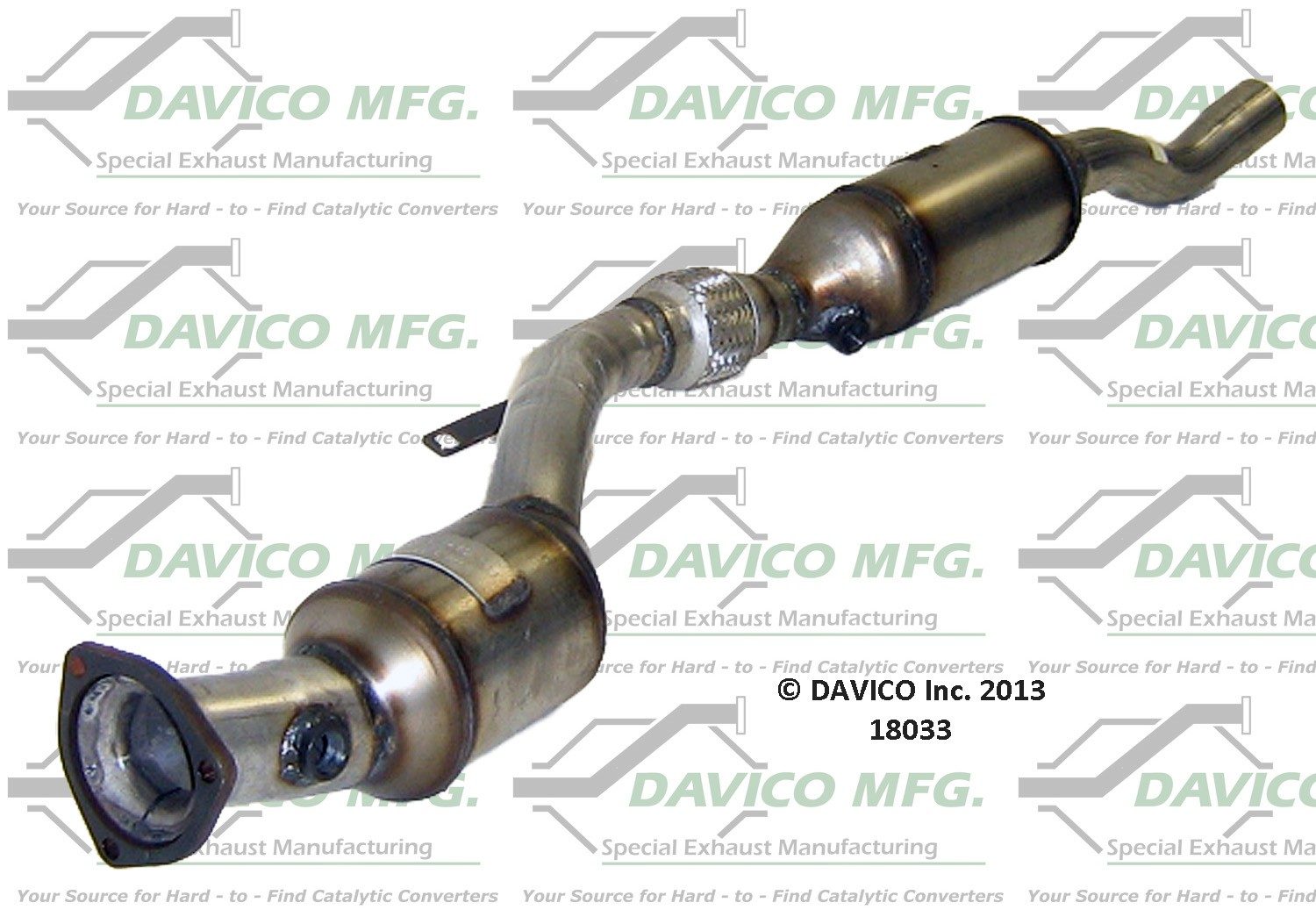 Davico Mfg EPA Direct-Fit Catalytic Converter 18033