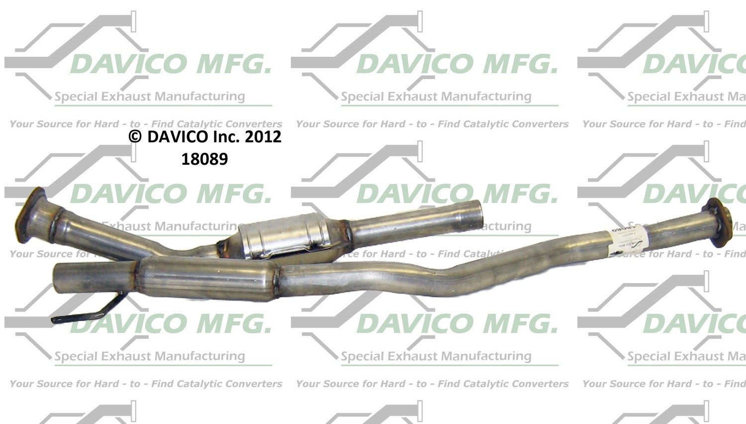 Davico Mfg EPA Direct-Fit Catalytic Converter 18089 — image 2