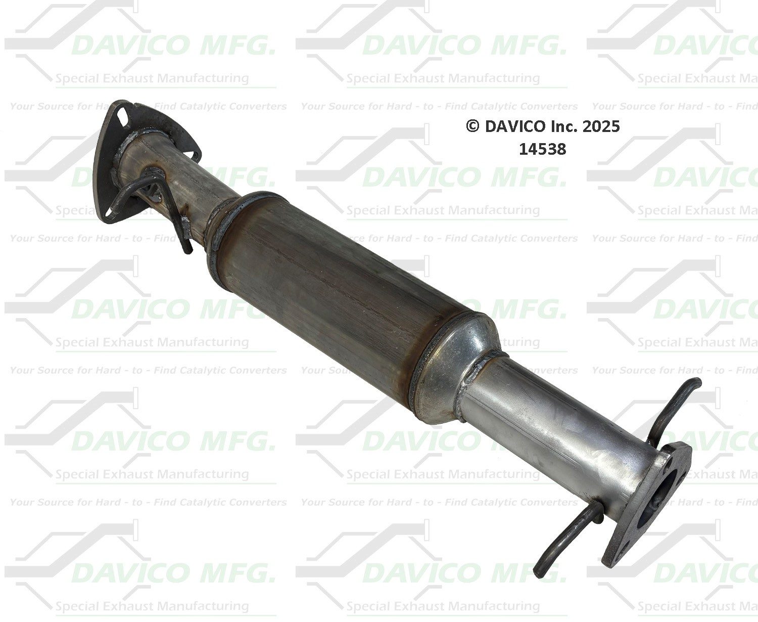 Davico Mfg CARB-Compliant Direct-Fit Catalytic Converter 181260 — image 2
