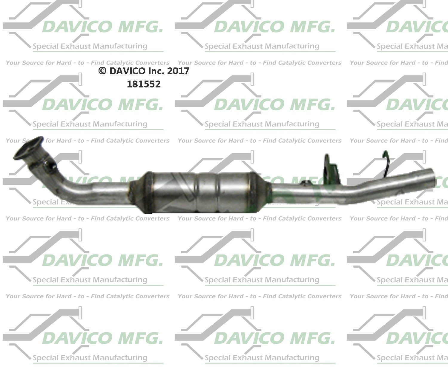 Davico Mfg EPA Direct-Fit Catalytic Converter 181552