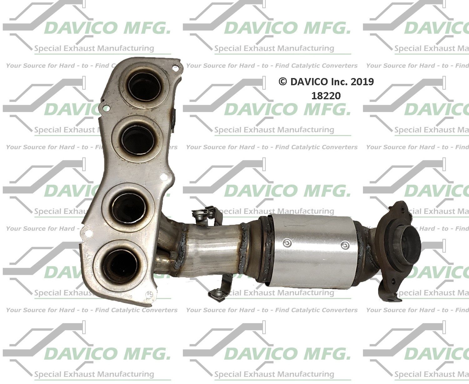 Davico Mfg EPA Direct-Fit Catalytic Converter 18220 — image 4