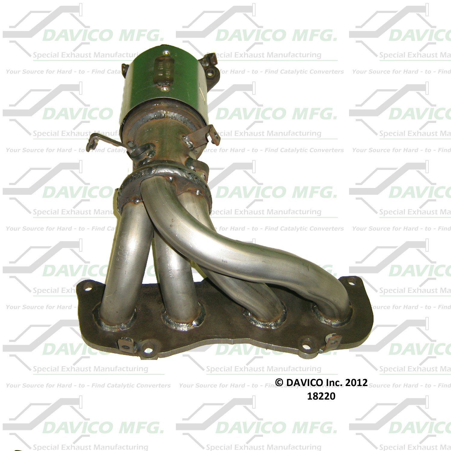 Davico Mfg EPA Direct-Fit Catalytic Converter 18220 — image 3