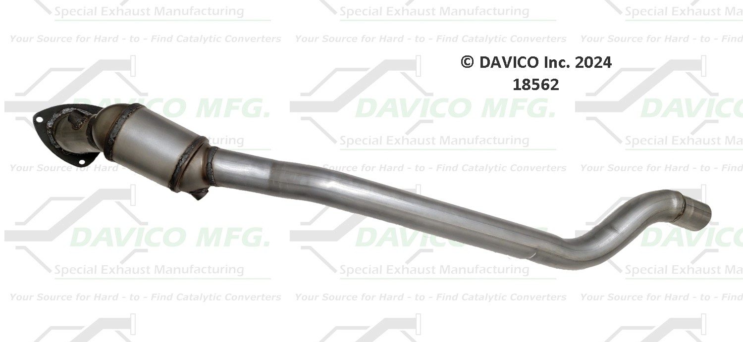 Davico Mfg EPA Direct-Fit Catalytic Converter 18562 — image 3