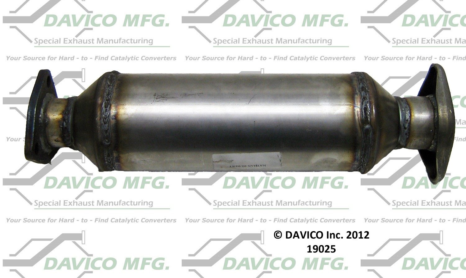 Davico Mfg EPA Direct-Fit Catalytic Converter 19025 — image 2