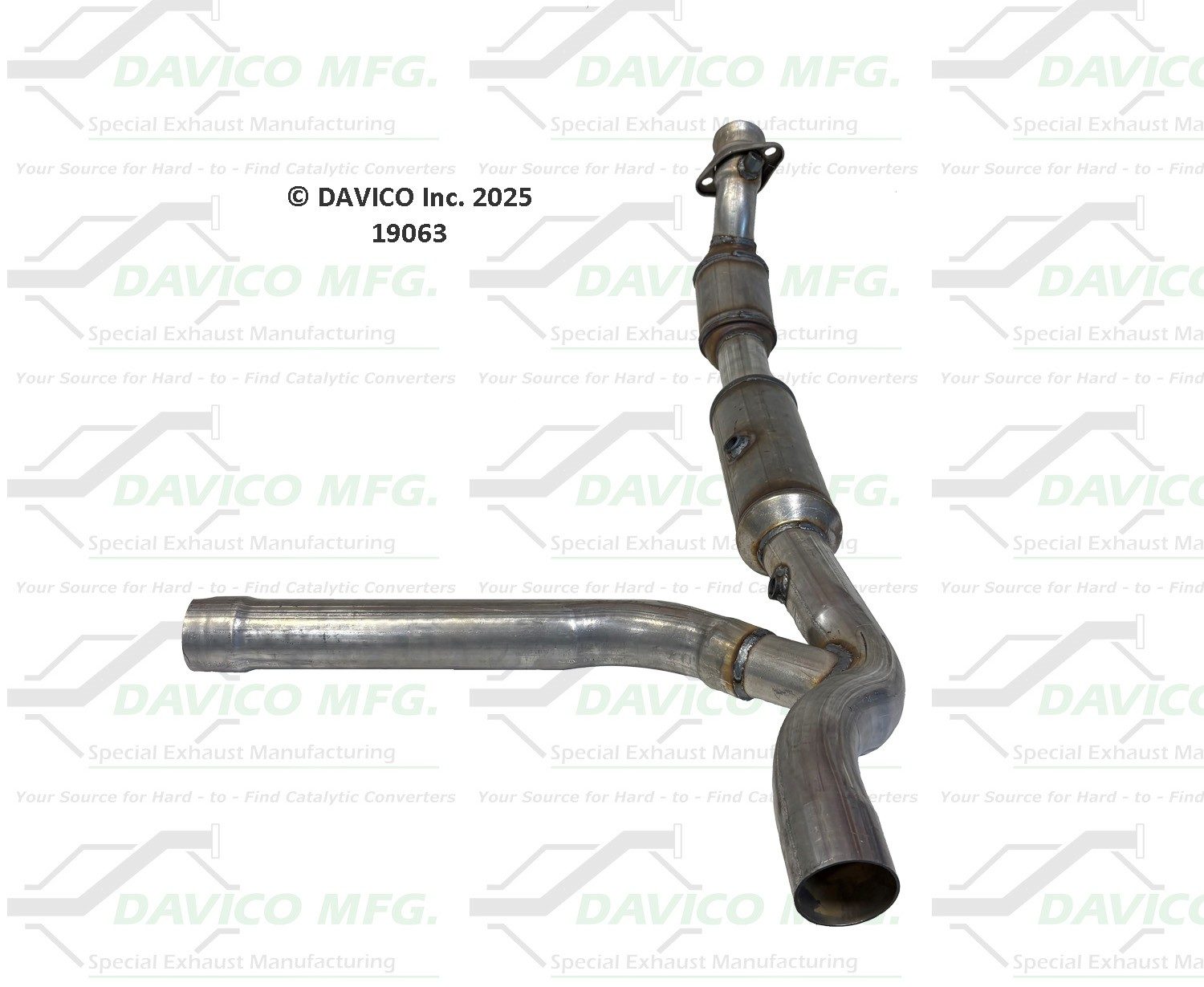 Davico Mfg EPA Direct-Fit Catalytic Converter 19063 — image 2