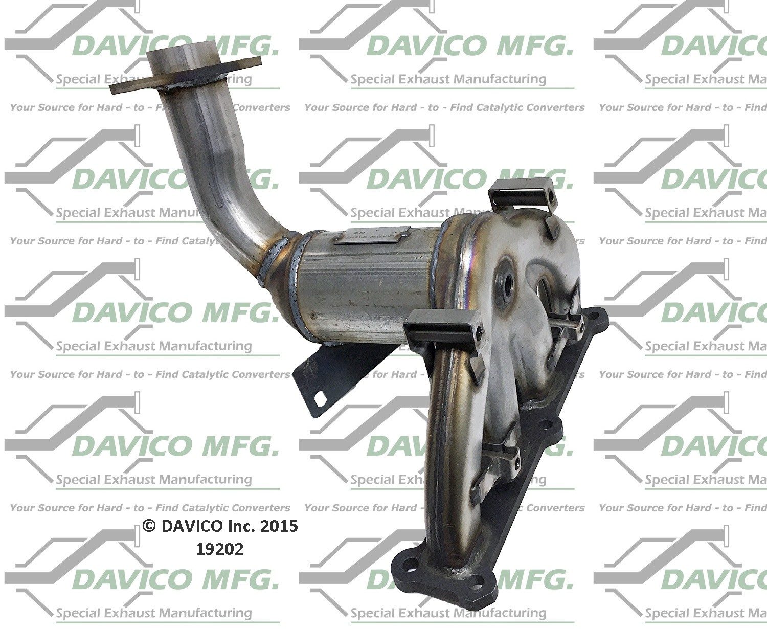 Davico Mfg EPA Direct-Fit Catalytic Converter 19202