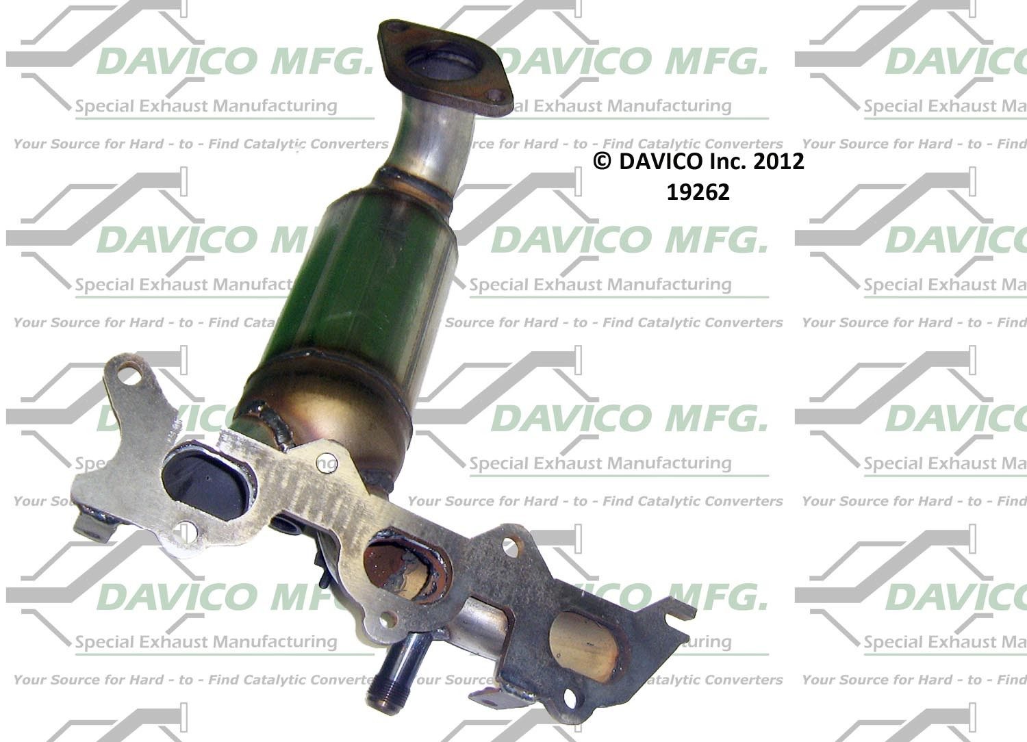 Davico Mfg EPA Direct-Fit Catalytic Converter 19262 — image 3