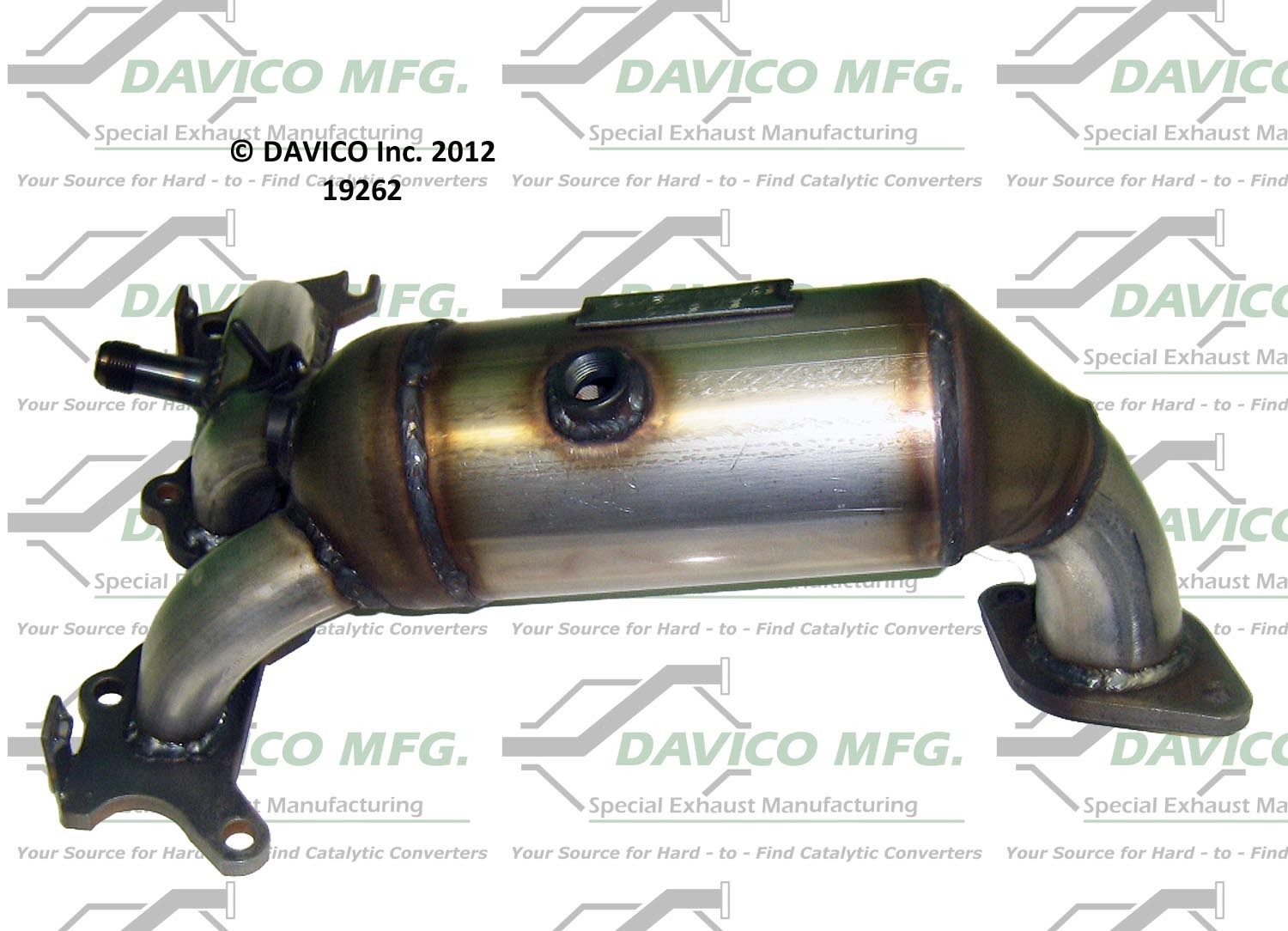 Davico Mfg EPA Direct-Fit Catalytic Converter 19262 — image 2