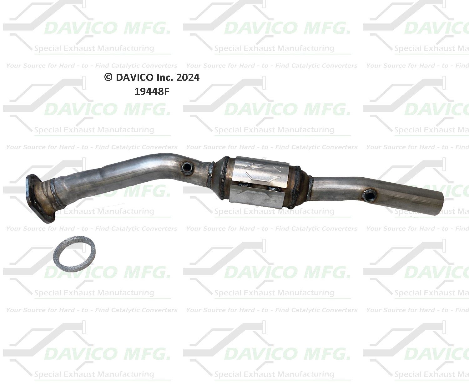 Davico Mfg EPA Direct-Fit Catalytic Converter 19448F — image 2