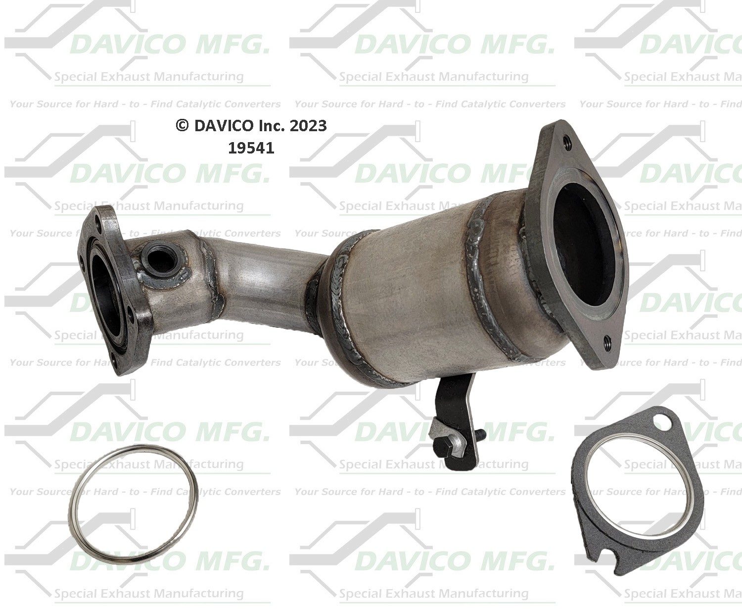 Davico Mfg EPA Direct-Fit Catalytic Converter 19541 — image 2