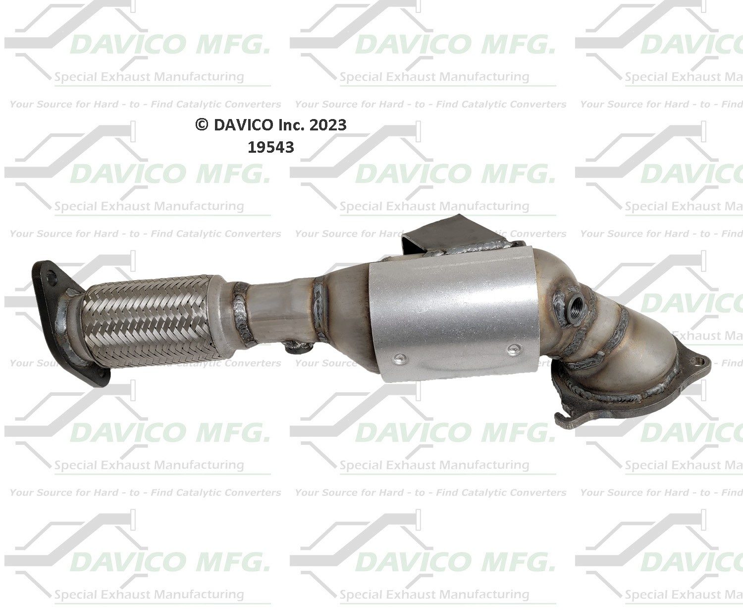 Davico Mfg EPA Direct-Fit Catalytic Converter 19543