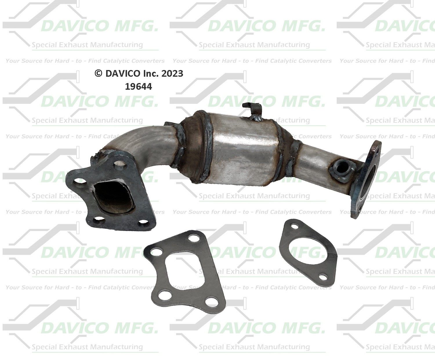 Davico Mfg EPA Direct-Fit Catalytic Converter 19644 — image 2