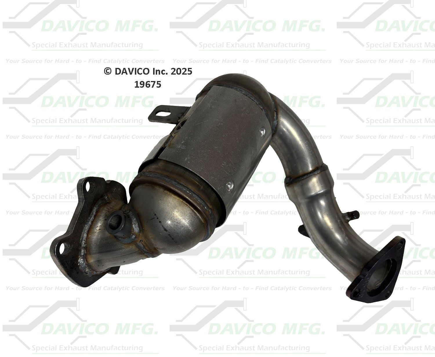 Davico Mfg EPA Direct-Fit Catalytic Converter 19675 — image 3