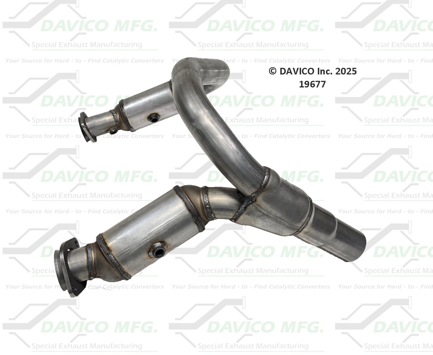 Davico Mfg EPA Direct-Fit Catalytic Converter 19677 — image 3