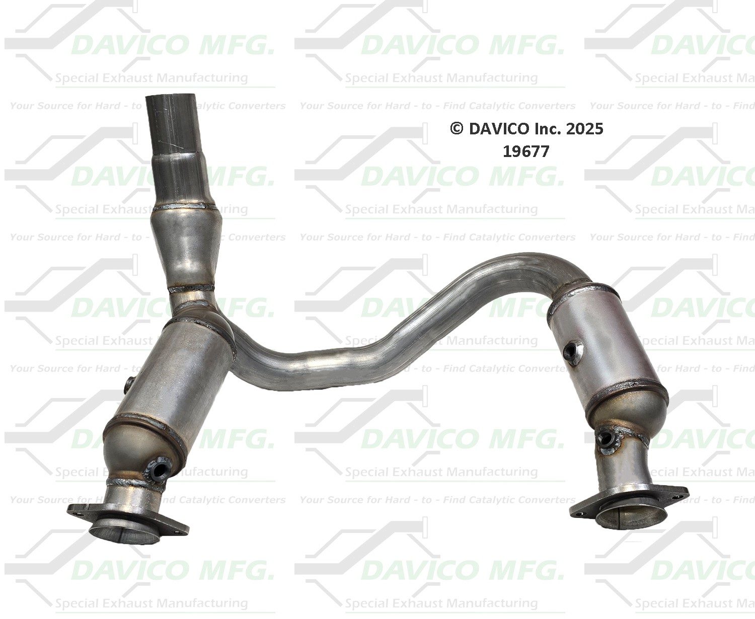Davico Mfg EPA Direct-Fit Catalytic Converter 19677 — image 2