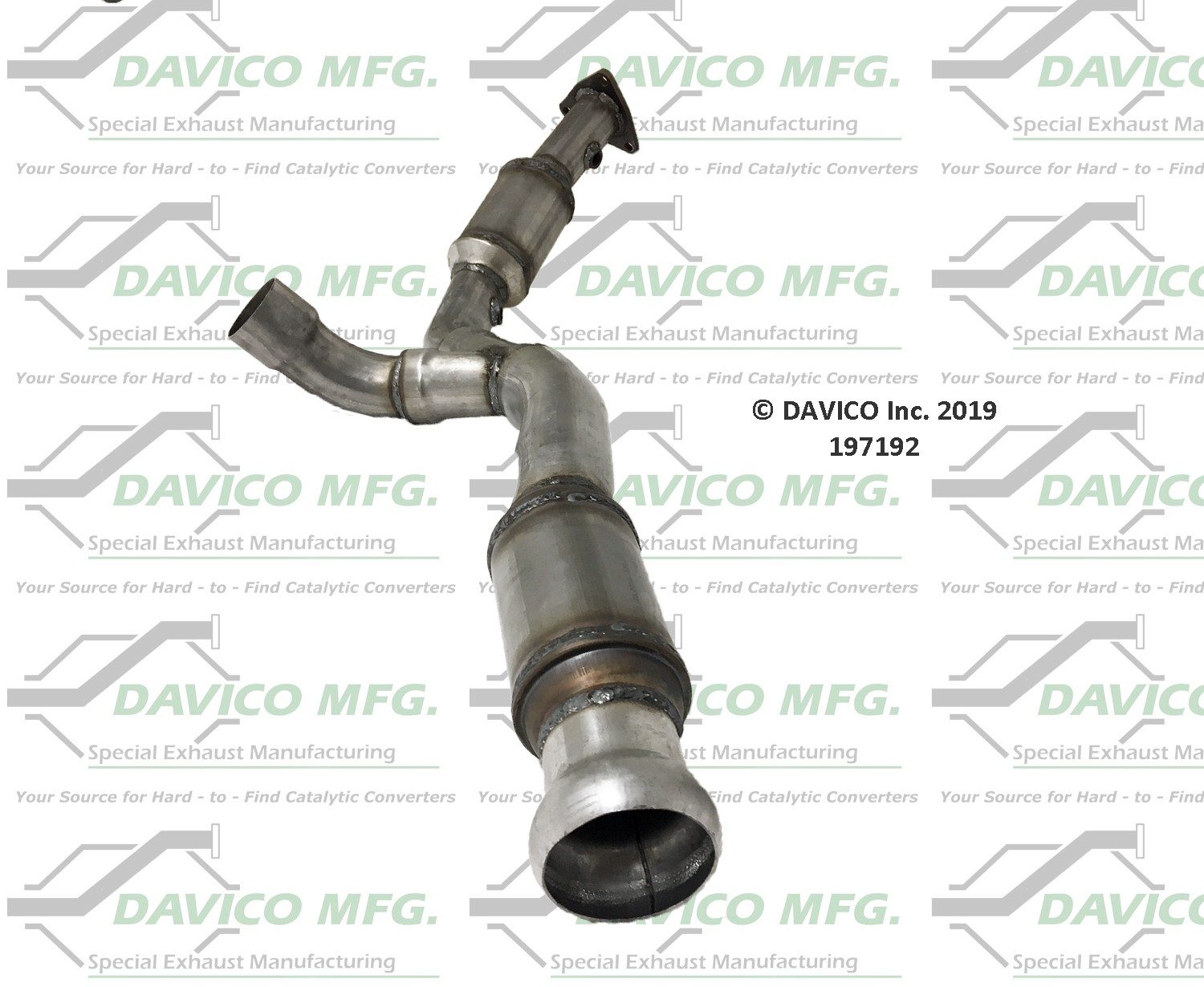 Davico Mfg EPA Direct-Fit Catalytic Converter 197192 — image 3