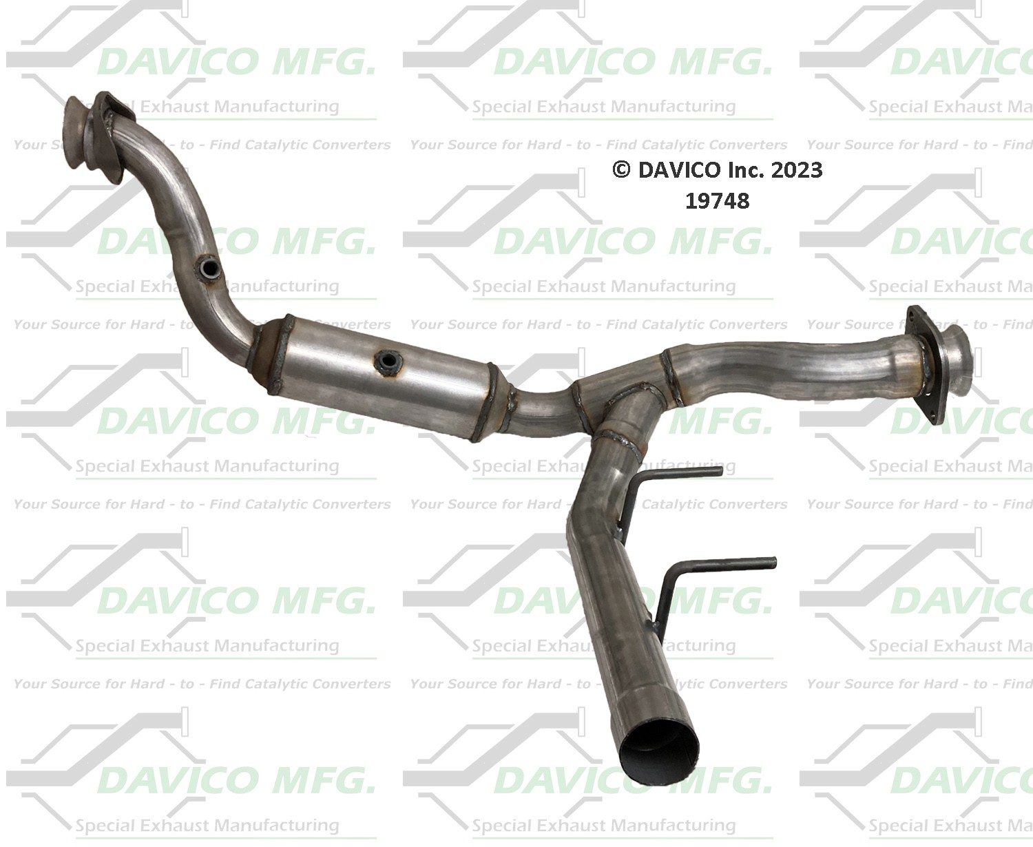 Davico Mfg EPA Direct-Fit Catalytic Converter 19748