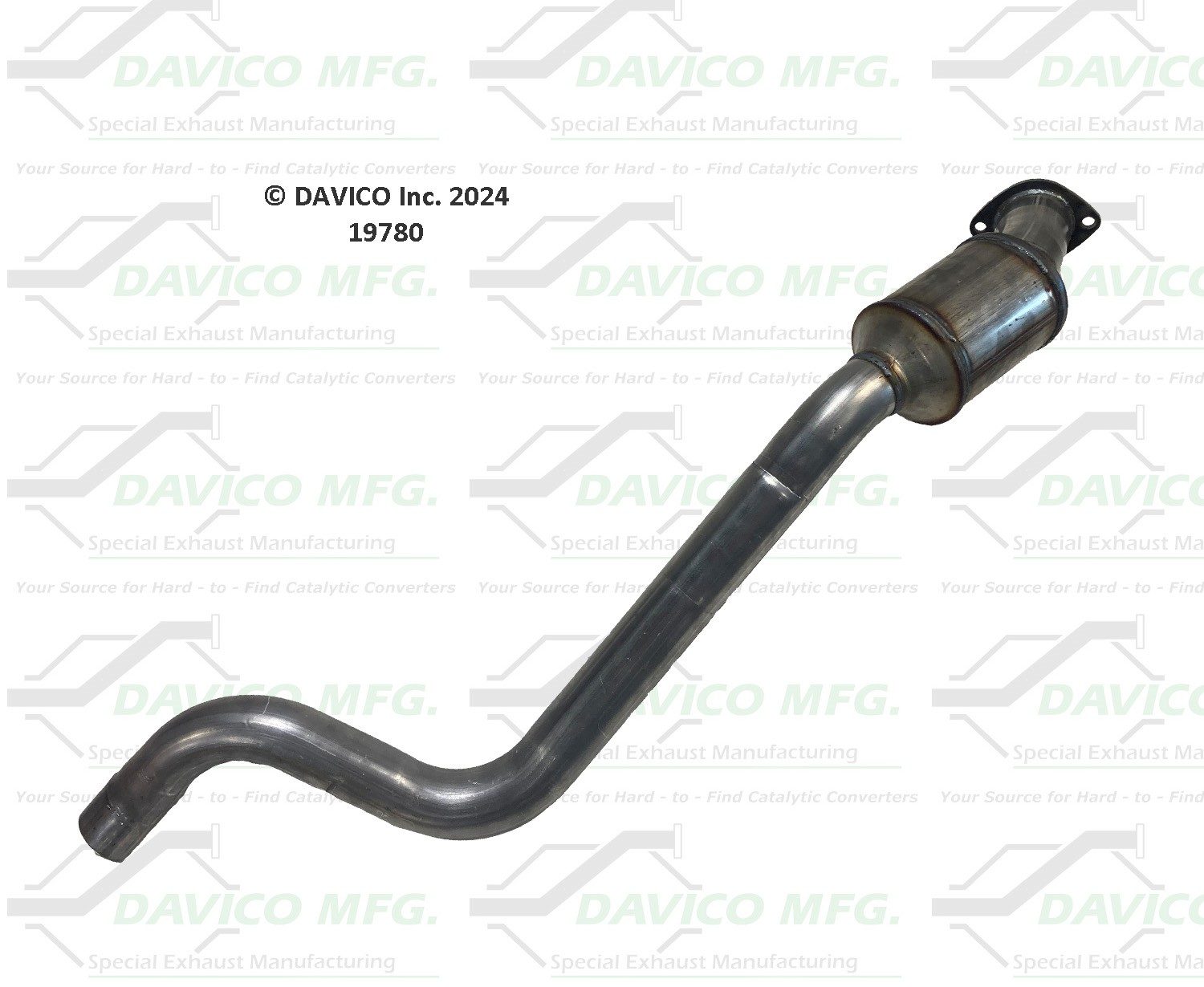Davico Mfg EPA Direct-Fit Catalytic Converter 19780 — image 3