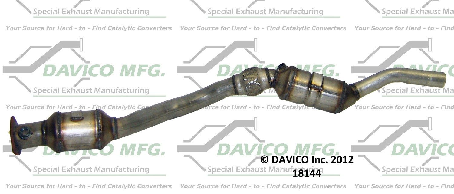 Davico Mfg CARB-Compliant Direct-Fit Catalytic Converter 228196 — image 2