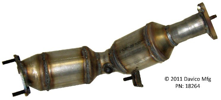 Davico Mfg CARB-Compliant Direct-Fit Catalytic Converter 228324 — image 2