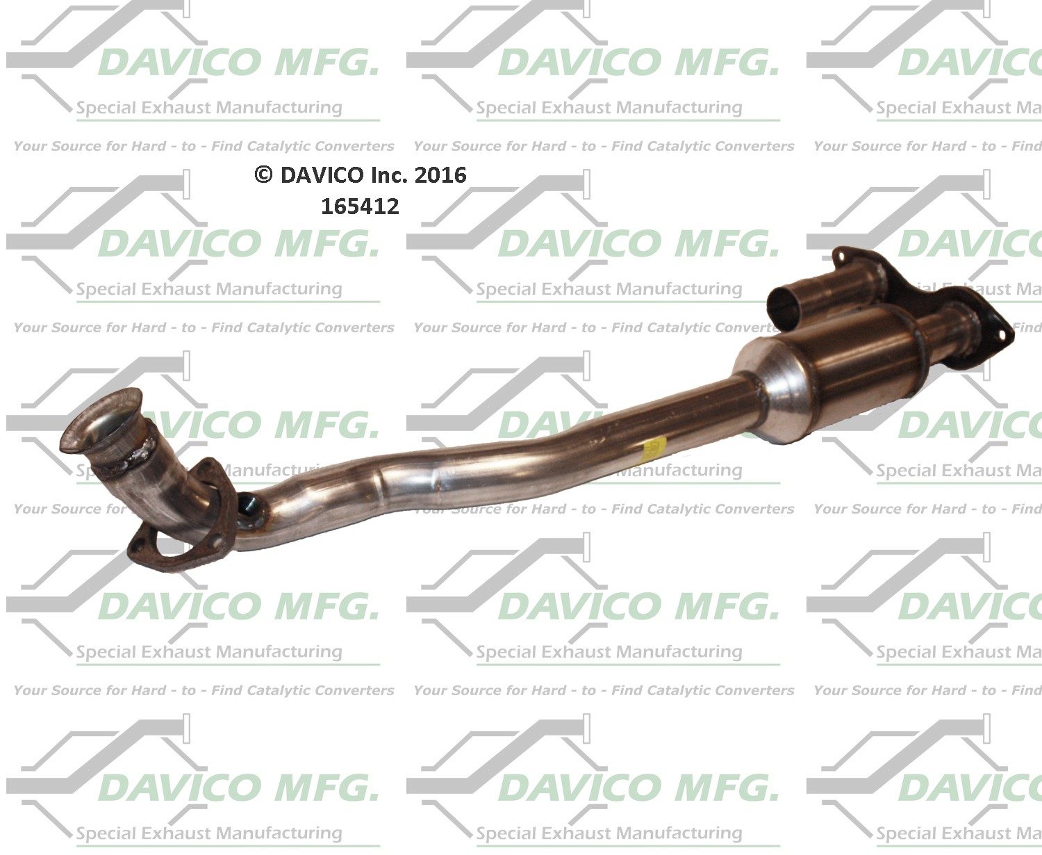 Davico Mfg CARB-Compliant Direct-Fit Catalytic Converter 250554
