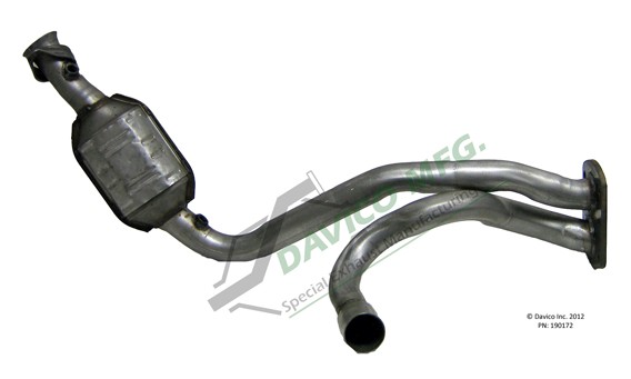 Davico Mfg CARB-Compliant Direct-Fit Catalytic Converter 279224 — image 2