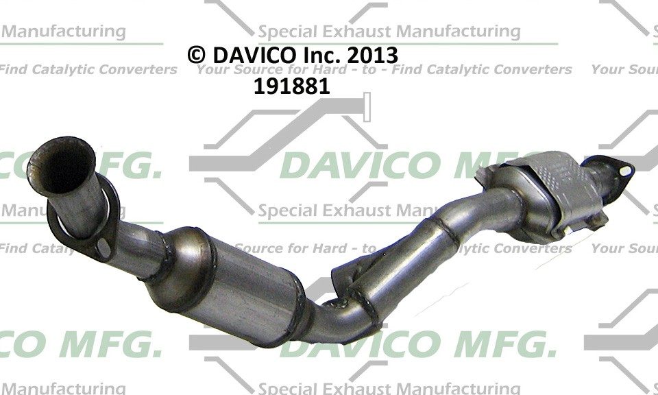 Davico Mfg CARB-Compliant Direct-Fit Catalytic Converter 300028